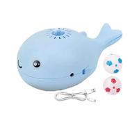 Whale Toy Floating Cat Toy - Bubble Cat Teaser, Rechargeable and Washable Pet Supplies | Boredom Buster with Integrated Fan, Interactive Exercise Toy for All Ras