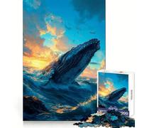 Whale Watchers 1000 Piece Teenager Puzzles Analytical Skill Easy Relaxation Clean Cut Perfect Present (38x52cm)
