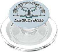 Whale Watching Crew Alaska 2026 Matching Family Cruise PopSockets PopGrip for MagSafe