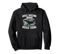 Whale Watching & Ocean Marine Life Pullover Hoodie