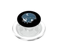 Whale with half Moon PopSockets PopGrip for MagSafe
