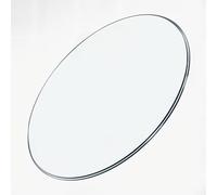 whalebee Round Clear Glass Table Top Sturdy Tempered Glass 20 24 28 32 36inch Round Table Glass Top Thick 8mm Sturdy Glass, Durable Tempered Glass With Antislip Pad, Smooth Edges