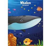 Whales Coloring Book 1: Volume 1