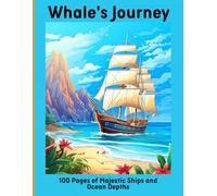 Whale's Journey: 100 Pages of Majestic Ships and Ocean Depths