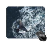 Whales Tail On Sea Travel Mouse Pad Gaming Mousepad Mat For Desk Office Laptop Computer
