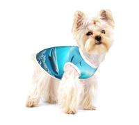 Whales Under The Sea Small Dog Cotton Vest Small - Breathable, Comfortable Pet Shirt for Cats and Dogs