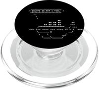 Whalesay Devops is Not a Tool | A DevOps Engineer PopSockets PopGrip for MagSafe