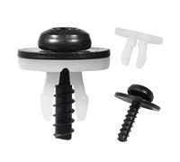 WHALETAIL 10 Sets Engine Splash Shield Guard Undertray Cover Tapping Screws, T30 Torx Head Bolts and Grommet Bolt Nut Clip Kit for Ford Escape F-150 Edge Focus Fusion C-Max S-Max Transit Lincoln MKC
