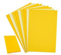 Whaline 18Pcs Felt Fabric Sheets Soft Thick Assorted Yellow Craft Felt Pack for DIY Craft Sewing Patchwork Art Projects, 3 Colors, 7.9 x 11.8 Inch