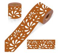Whaline 65 Ft Mexico Fiesta Bulletin Board Border Cielito Lindo Die Cut Trim Border Roll for Classroom Chalkboard Window Decor