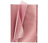 Whaline Rose Gold Tissue Paper Bulk, 100 Sheets Metallic Gift Wrapping Paper for Weddings, Birthday Party, Showers, Arts Crafts, DIY, Christmas