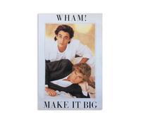 Wham!1 Music Poster Album Cover Poster Decorative Painting Canvas Wall Painting Living Room Bedroom Wall Art Modern Picture Print Home Decor 16x24inch(40x60cm) Unframe-style