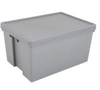 Wham 100% Upcycled Heavy Duty Box & Lid 62L Various