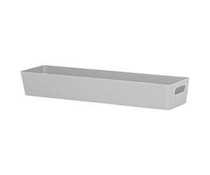Wham 12.01 40cm Rectangular Home Studio Storage Basket (Grey)