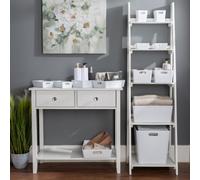 Wham 13 Piece Multisize Plastic Studio Basket Set Ice White (Home & Office Storage Basket)