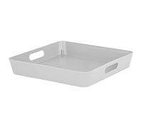Wham 15.03 30cm Studio Basket Storage Shelf Tray Square Cool Grey