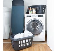 Wham 2 X Casa Plastic Hipster Laundry Basket Midnight