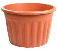 Wham 2 X Vista Range - Round Planter (Terracotta) 40cm (H) x 60cm (Dia)