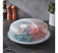 Wham 2X 30Cm Microwave Food Cover Plastic Food Plate Dome Cover Splatter Guard
