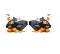 Wham 2X Drain Pipe Grid Cover Leaf Guard Black Plastic Prevents Blocked Drains