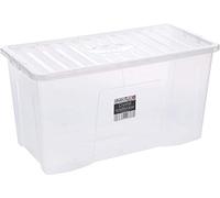 Wham 3 X Box from Storage Solutions Collection, 79.5 cm x 39.5 cm x 40 cm, Transparent, polypropylene, 79,5x39,5x40 cm