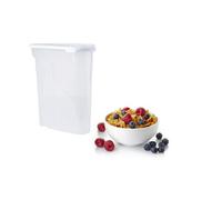 Wham Cereal Dispenser Cuisine - 5L - Clear Body White Lid