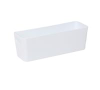 Wham 7.01 Rectangular 30cm Home Studio Storage Basket (White)
