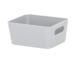 Wham 8.01 12.5cm Rectangular Studio Storage Basket (Grey)
