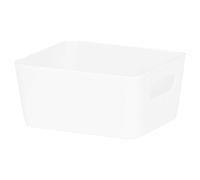 Wham 8.01 12.5cm Rectangular Studio Storage Basket (White)