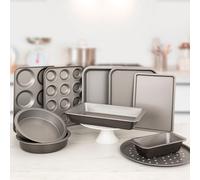 Wham Baker & Salt 10 Piece Large Family Bakeware Set Silver