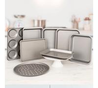 Wham Baker & Salt Roaster & Tray 8 Piece Set - Silver, Silver