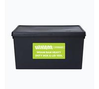 Wham Bam 150L Heavy Duty Box with Lid | Eco-Friendly Storage | Ideal for Tools, DIY & Outdoor Gear | 100% Recycled Plastic | Made in UK
