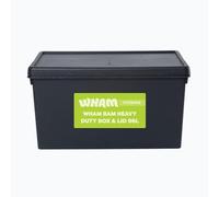 Wham Bam 4 x 96L Heavy Duty Boxes with Lids | Eco-Friendly Storage | Ideal for Tools, DIY & Outdoor Gear | 100% Recycled Plastic | Made in UK
