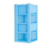 Wham Blue 20L Stackable 4 Drawer Unit