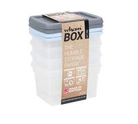 Wham Boxes And Lids 1.5L - 4 Assorted Colours