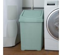 Wham Casa 1X 50L Swing Bin Silver Sage