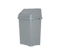 Wham Single Casa 25L Swing Bin Silver