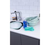 Wham Casa 3 Piece Multi-Functional Round Plastic Bowl Set in Green Wham Green