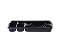 Wham Casa Large Cutlery/Drawer Tray (Black)