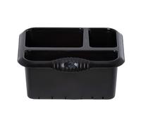 Wham Casa Large Sink Tidy/Organiser (Black)