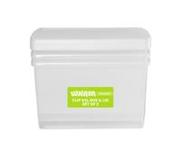 Wham Clip 13.02 62L Rectangular Box & Lid Clear/Clear/Clear
