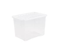Wham Clip LId Box 80L Clear [11315]