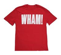 WHAM! Club Fantastic T-Shirt (UK, Alpha, M, Regular, Regular, Red)