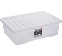 Wham Plastic Storage Boxes - Pack Of 5 (32 Litre)