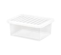Wham 17L Crystal Box and Lid Set of 3, Clear