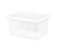 Wham 31L Crystal Box and Lid Set of 3, Clear