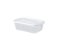 Wham Cuisine 1.6L Rectangular Food Box & Lid Packed Lunch Box, White