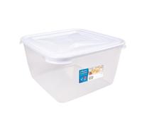 Wham Cuisine Large Square Food Box White Lid 15L