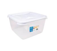 Wham Cuisine Large Square Food Box White Lid 15L Wham Multicolor
