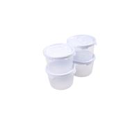 Wham Cuisine Round Food Box White Lid 300Ml 4Pk One Colour (One Size)